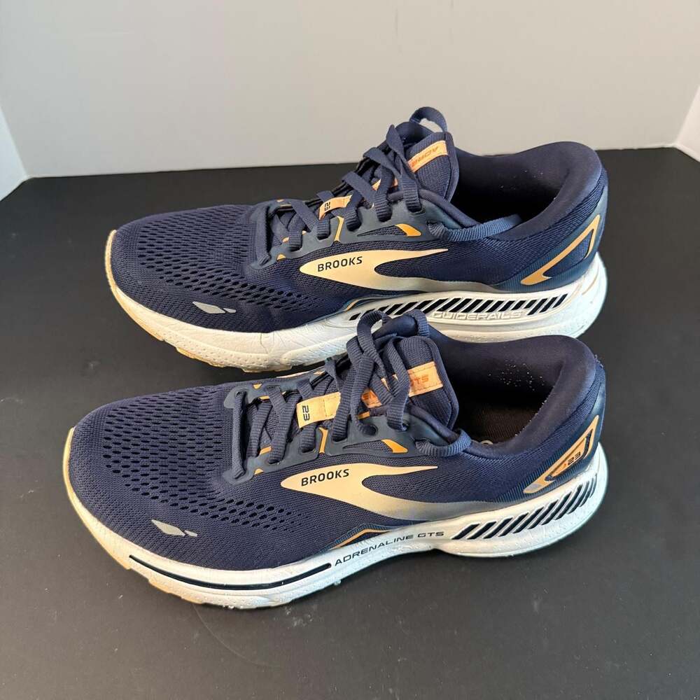 Brooks‎ Adrenaline GTS 23 Running Shoes Navy Blue Size 10 - Picture 4 of 16